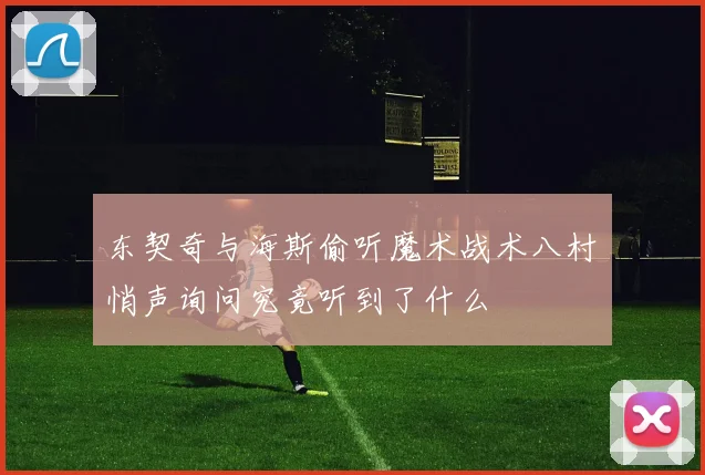 东契奇与海斯偷听魔术战术八村塁悄声询问究竟听到了什么