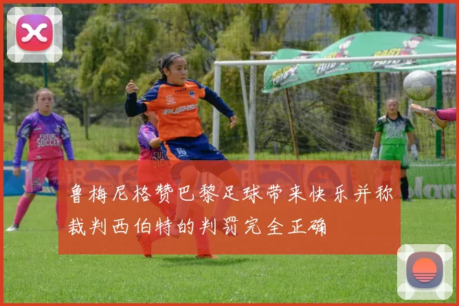 鲁梅尼格赞巴黎足球带来快乐并称裁判西伯特的判罚完全正确